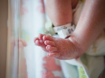 newborn feet